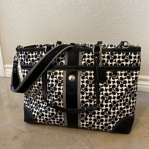 Coach Heritage Stripe Baby Bag - Hard to find Color!